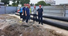 【市城市燃熱集團(tuán)富泰熱力】公司領(lǐng)導(dǎo)深入在建工地檢查施工安全生產(chǎn)工作